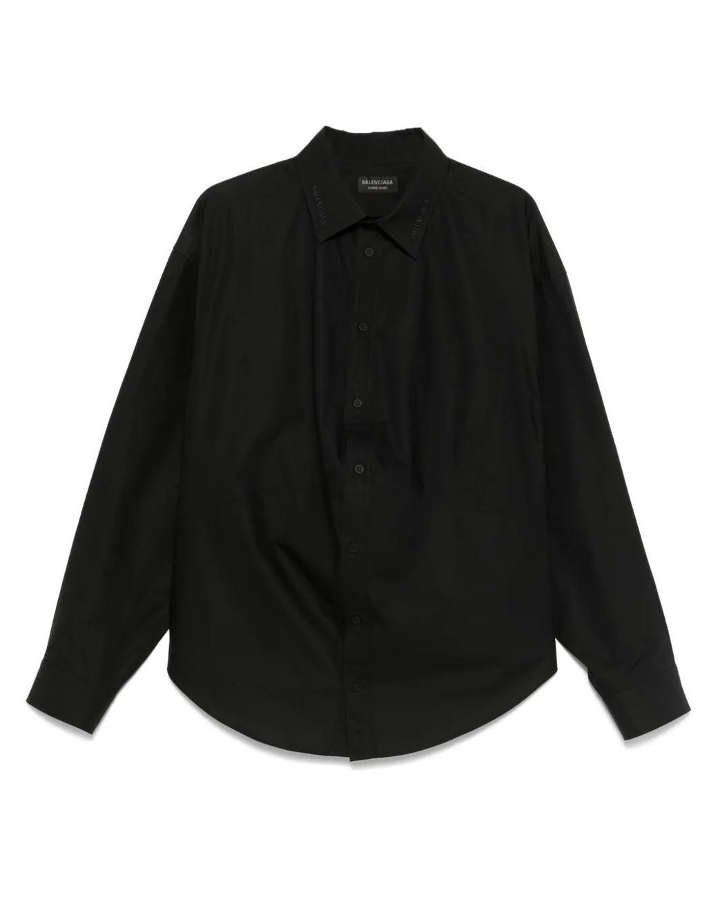 Balenciaga Black Cotton Shirt