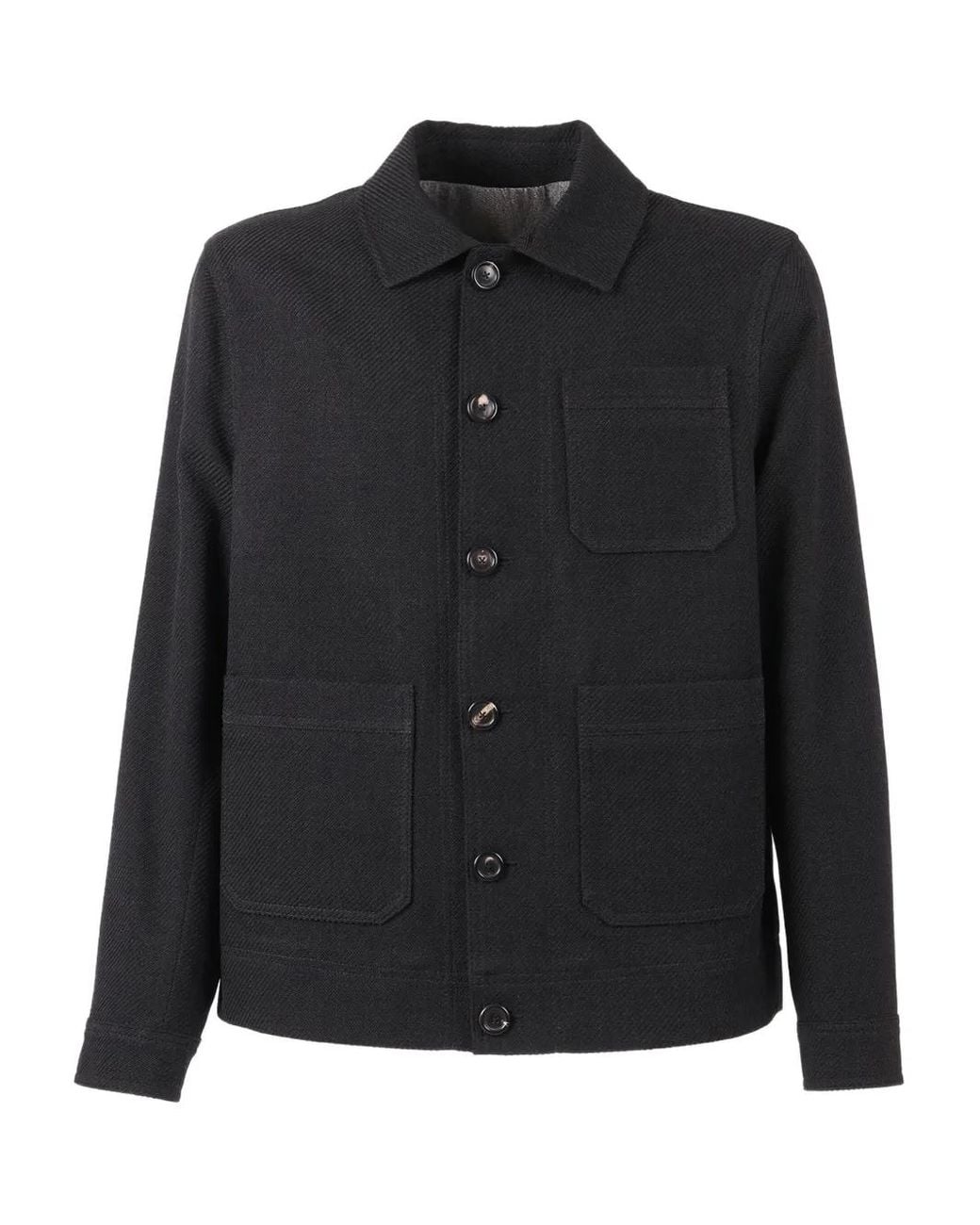 Circolo 1901 Black Work Overshirt for men