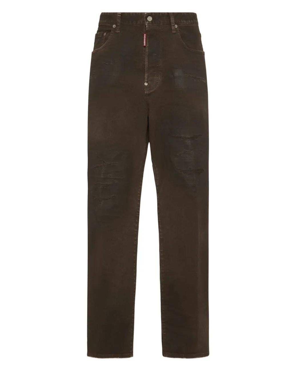 DSquared² Straight Jeans in het Gray voor heren