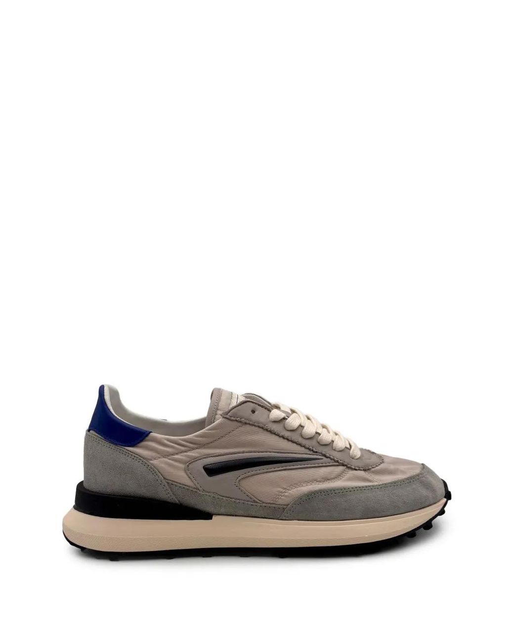 Date Gray Athleta Panelled Sneakers for men