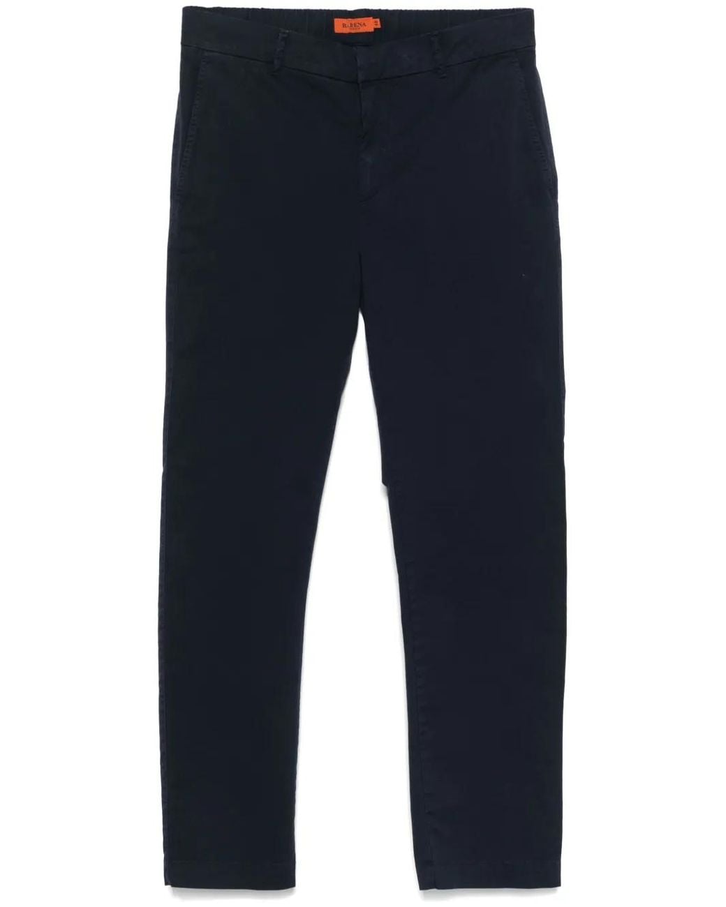 Barena Blue Dosana Palio Trousers for men