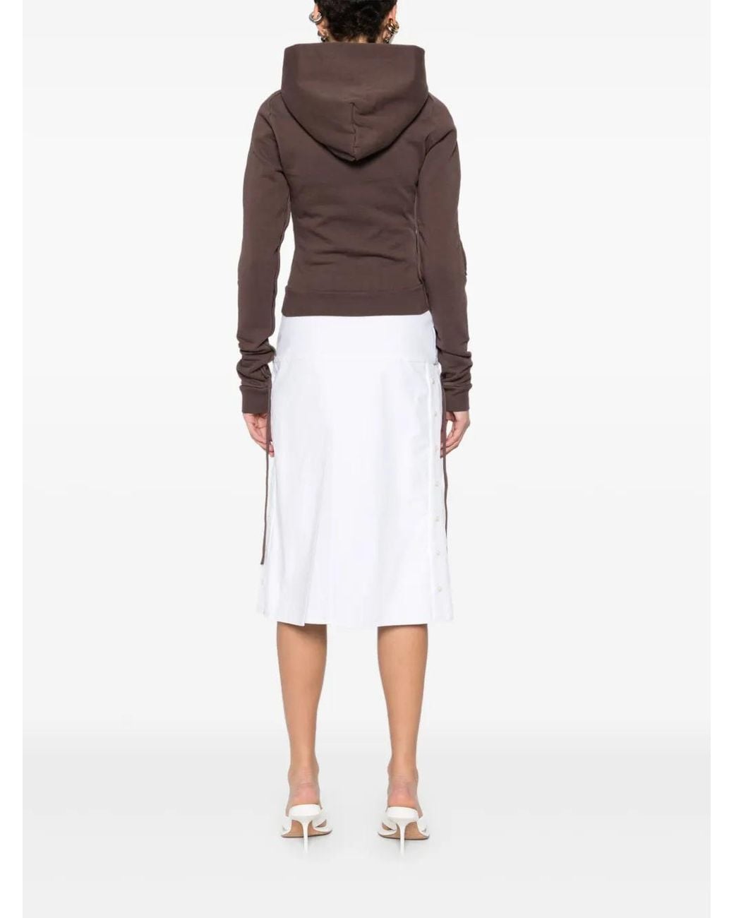 OTTOLINGER Brown Zip-Up Hoodie