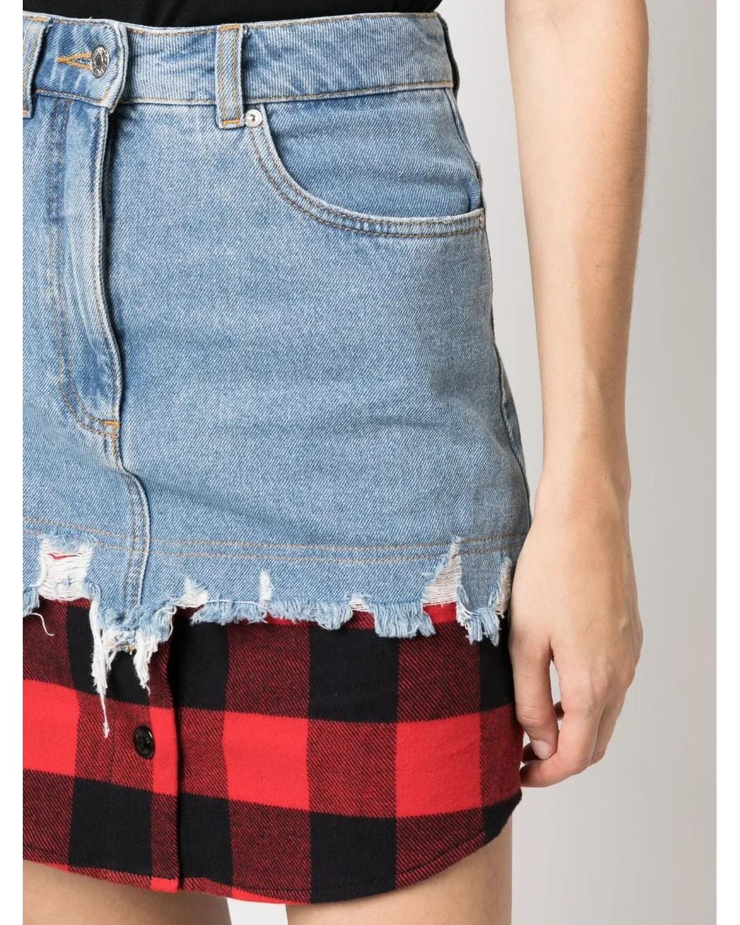 Moschino Blue Skirt Clothing