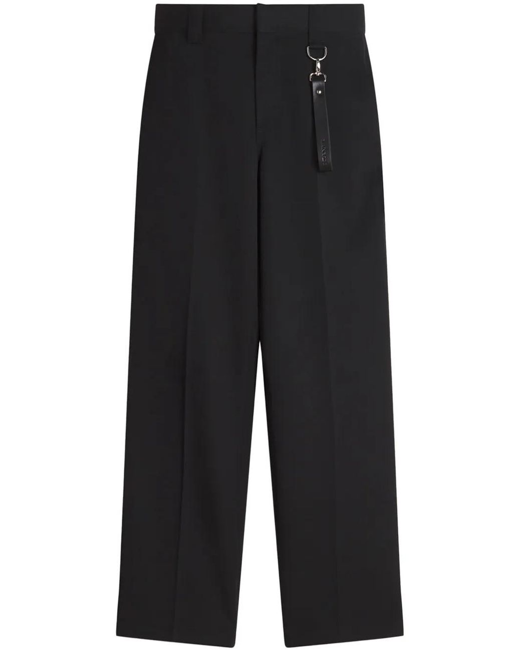 Lanvin Black Straight-leg Trousers for men