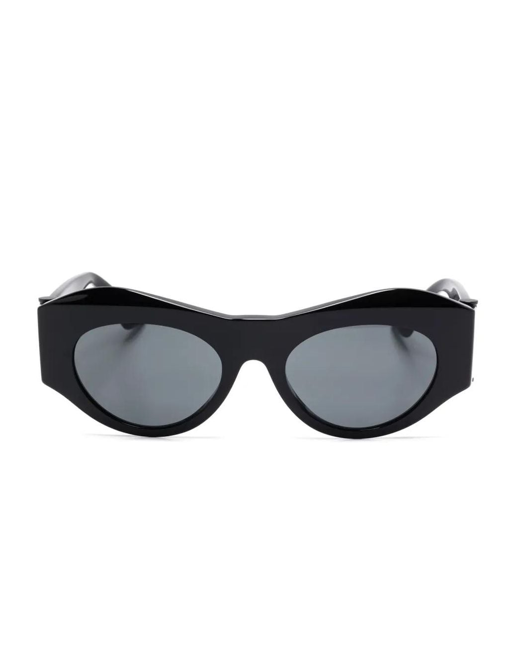 Versace Black Cat-Eye Frame Sunglasses