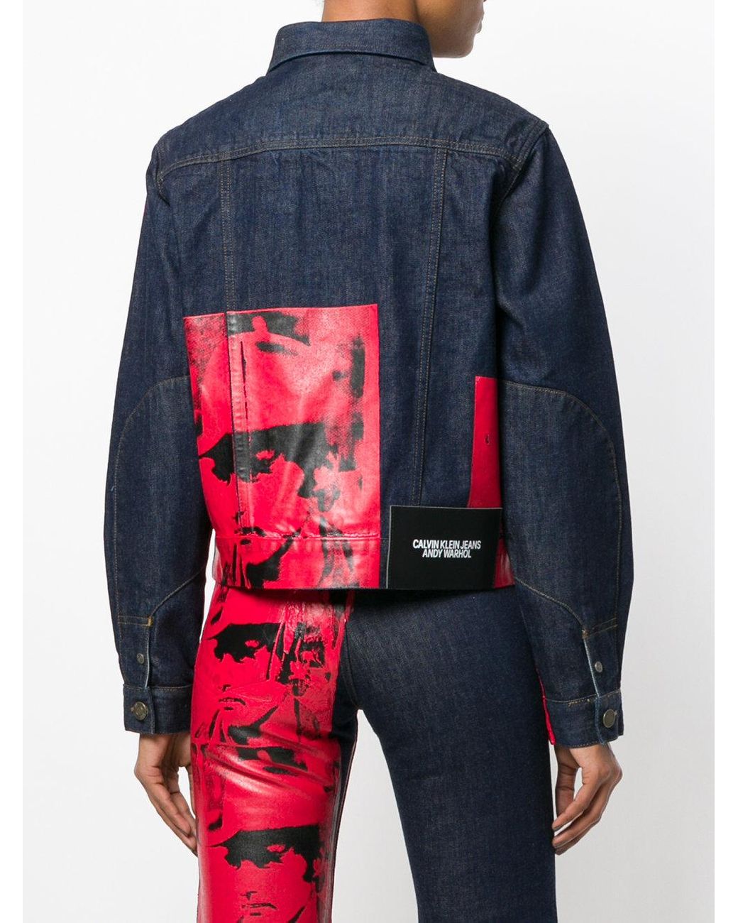 Calvin klein top warhol denim jacket