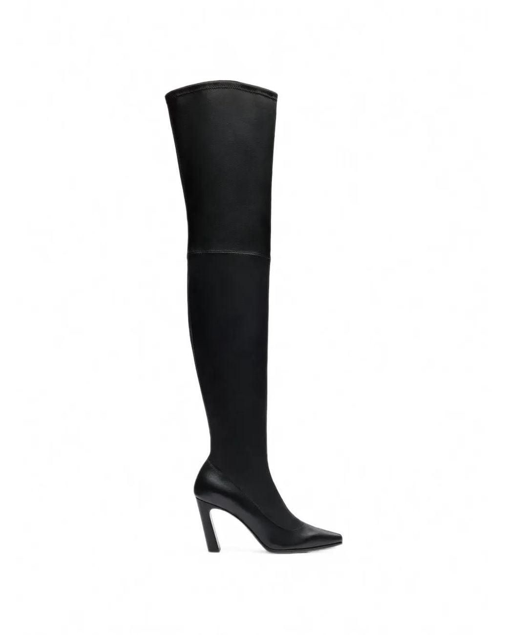 Stuart Weitzman Black Ultra Stassi Over-The-Knee Boots