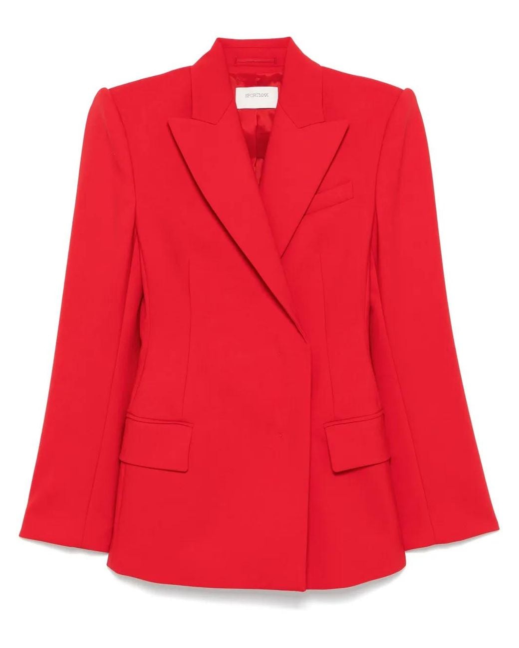 Sportmax Red Arco Blazer