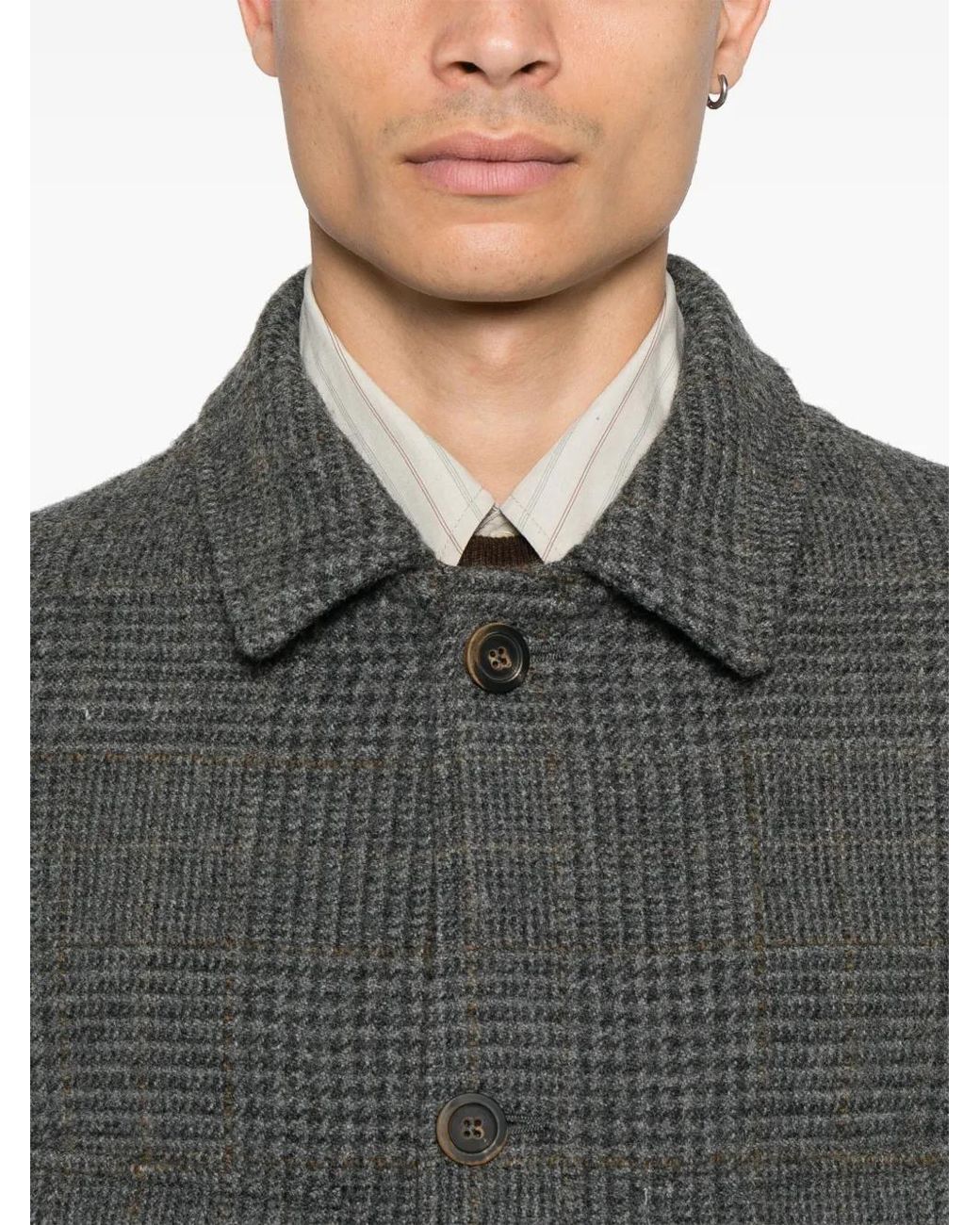 Forme D'expression Gray Postman Jacket for men