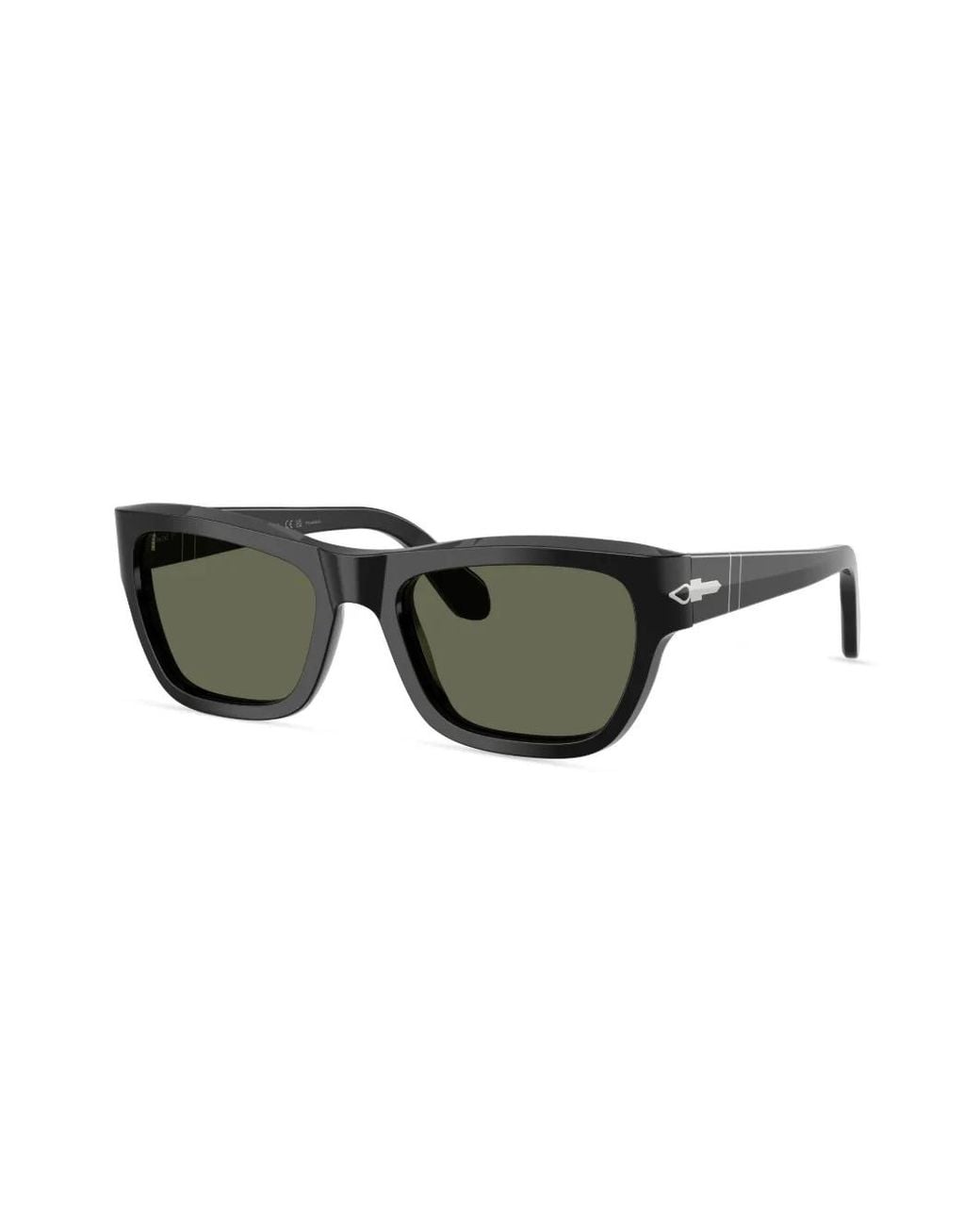 Persol Black Square-Frame Sunglasses