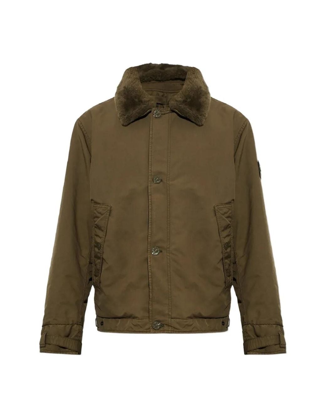 Stone Island Green 4100028 David-Tc S.I Ghost Jacket for men