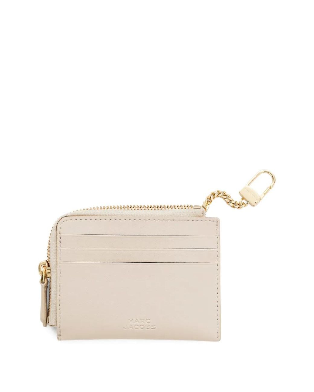 Marc Jacobs Natural Top Zip Wallet