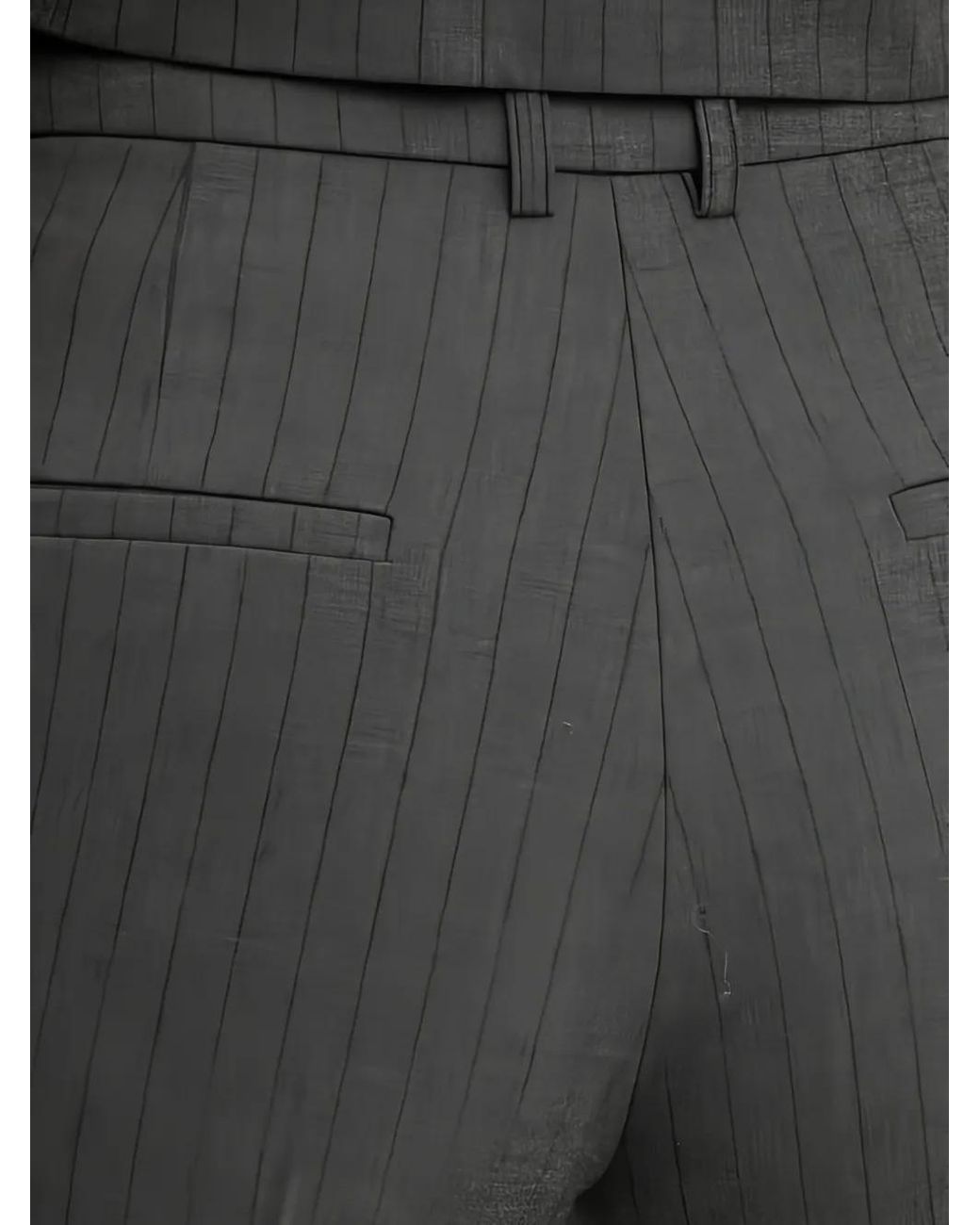 Morgan Black Pinstripe Tailored Trousers