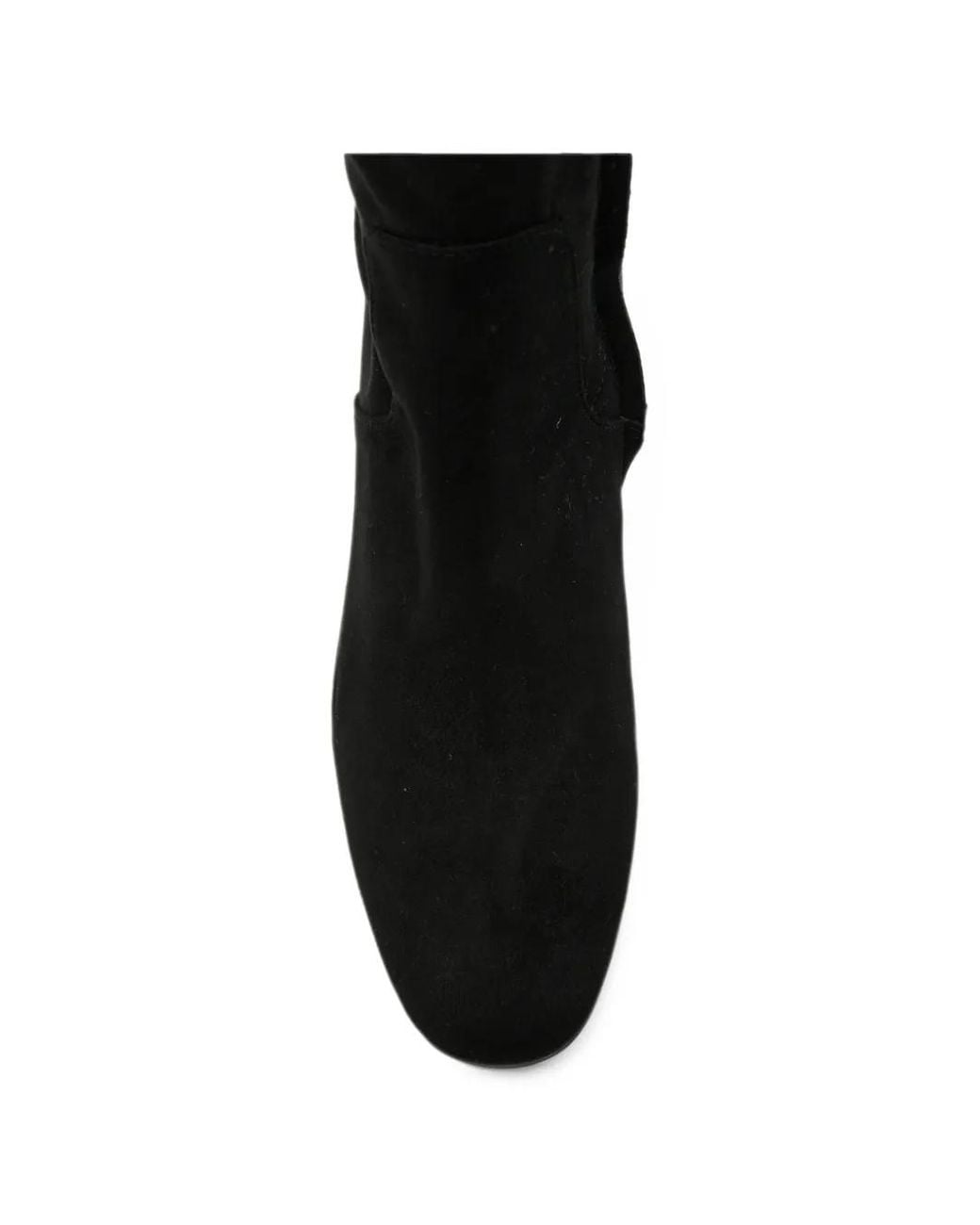 Baldinini Black Over-The-Knee Suede Boots