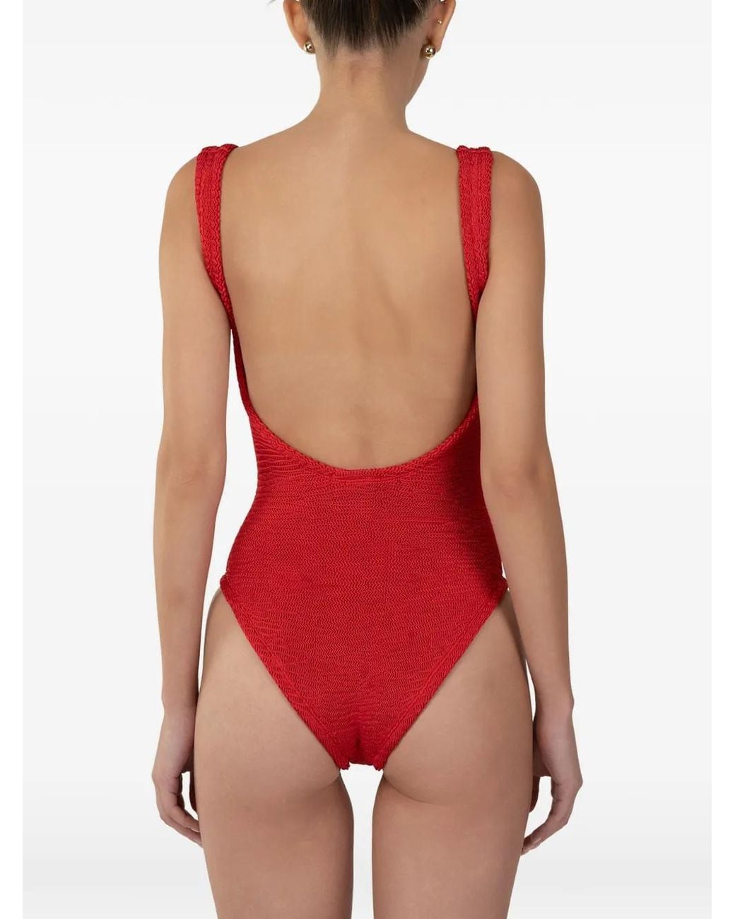 Paramidonna Luisa Textured Cut-Out Swimsuit