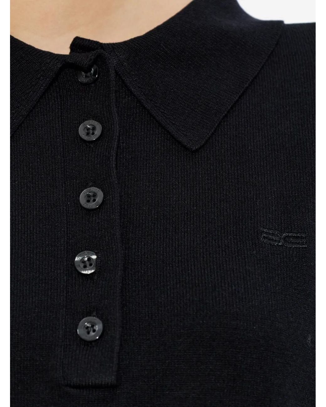 Gestuz Blue Gztalla Buttoned Polo Shirt