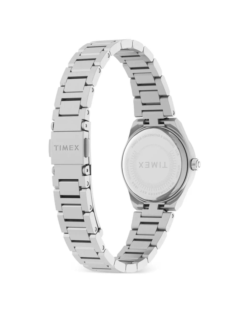Timex White Q Continental 26Mm Watch