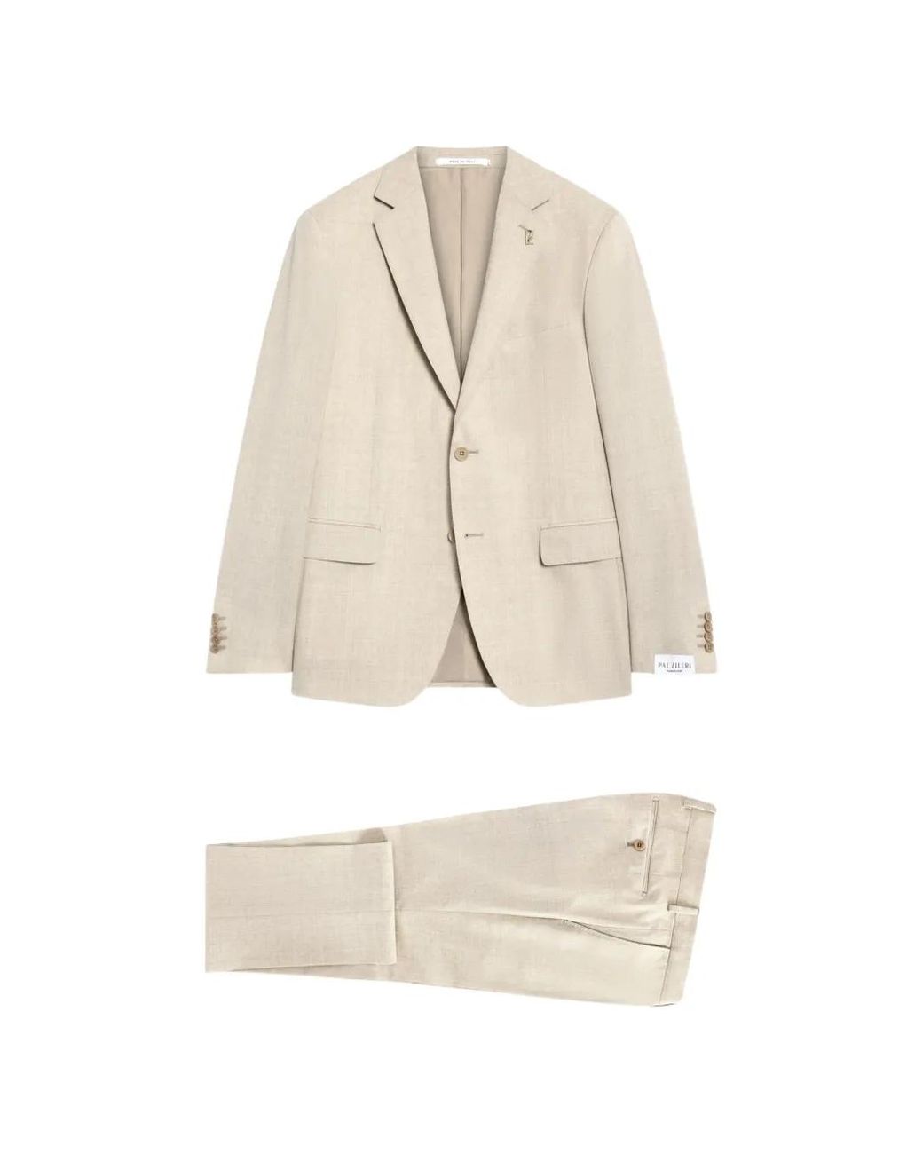 Pal Zileri White Patch Jacket for men