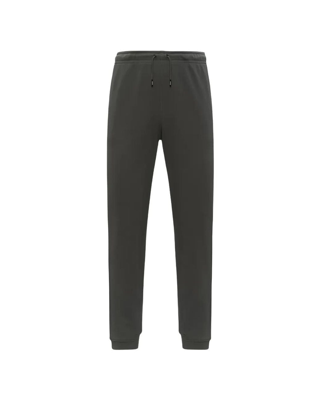 K-Way Black Drawstring Track Pants for men