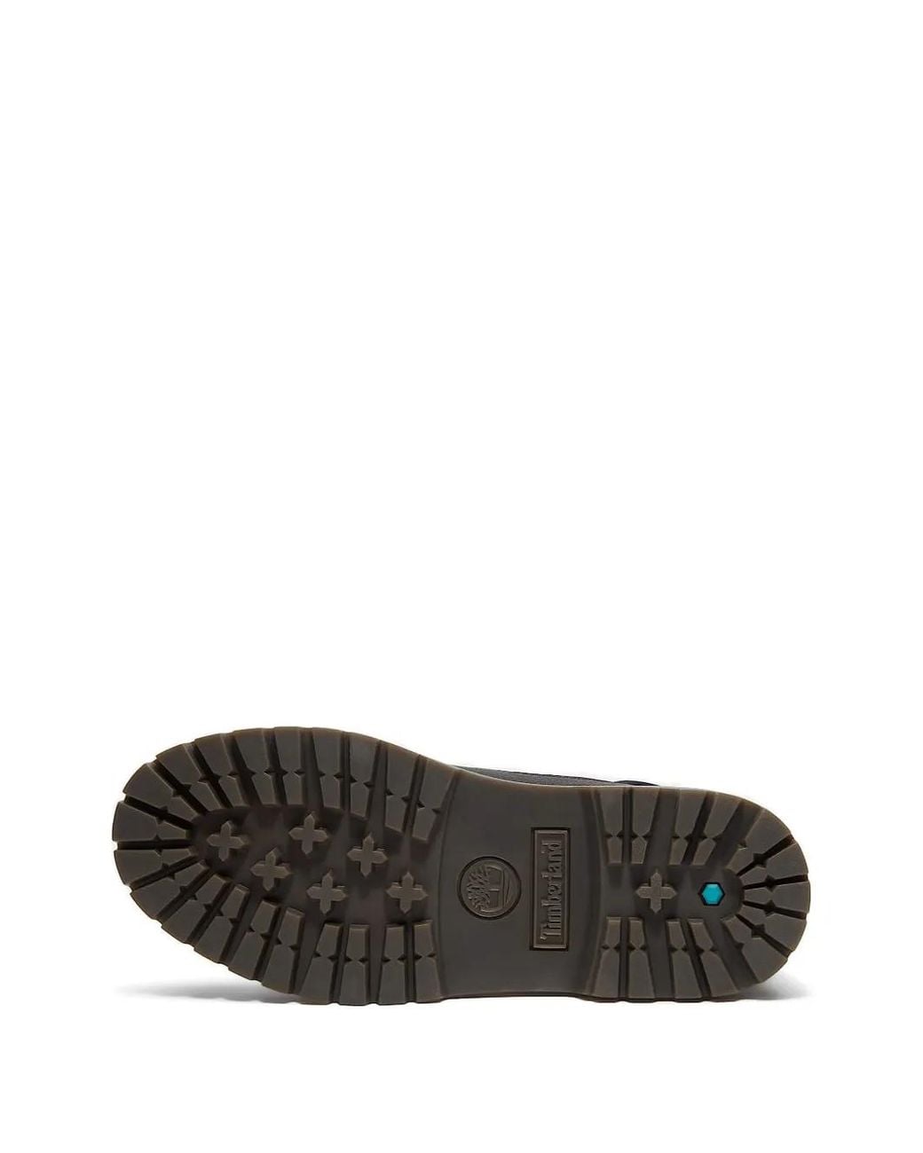 Timberland Black Lace-Up Flat Combat Boots