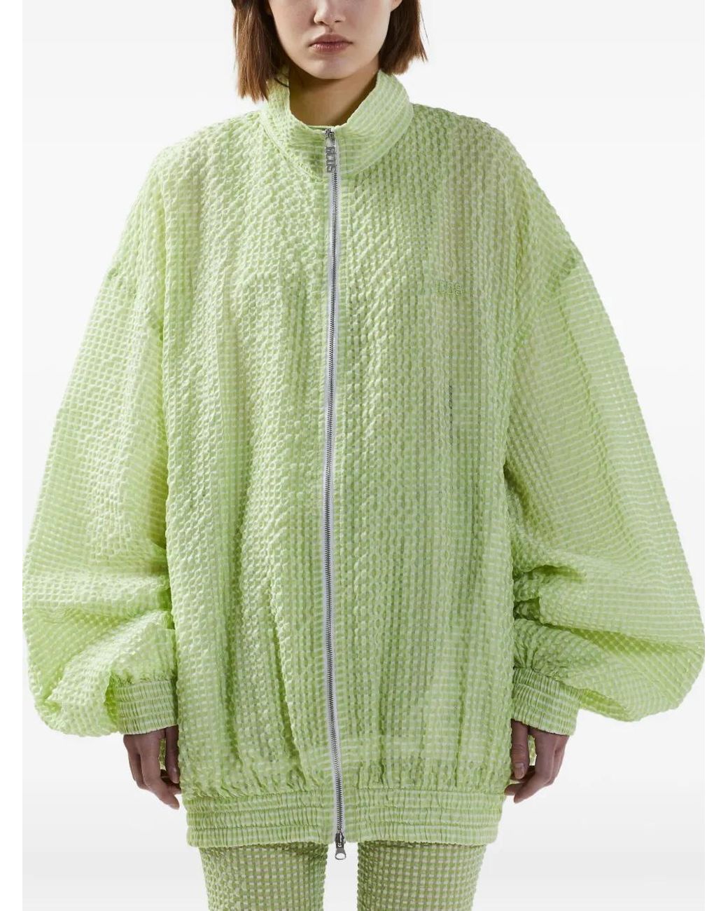 Gcds Green Textured Jacket