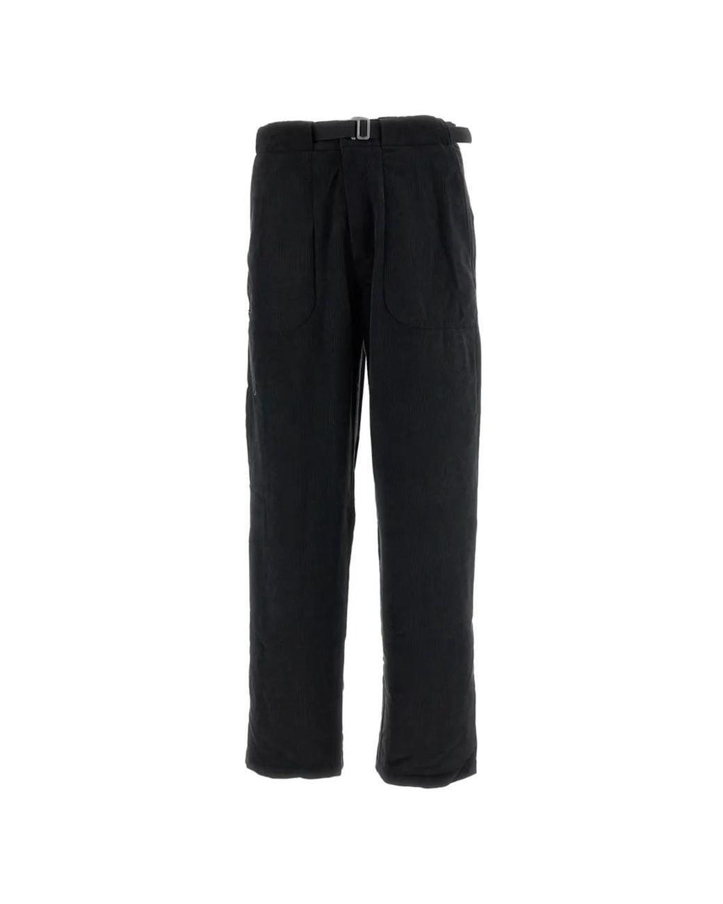 Pantalones Off-Race De Pana Con Cinturón Pas Normal Studios de color Black