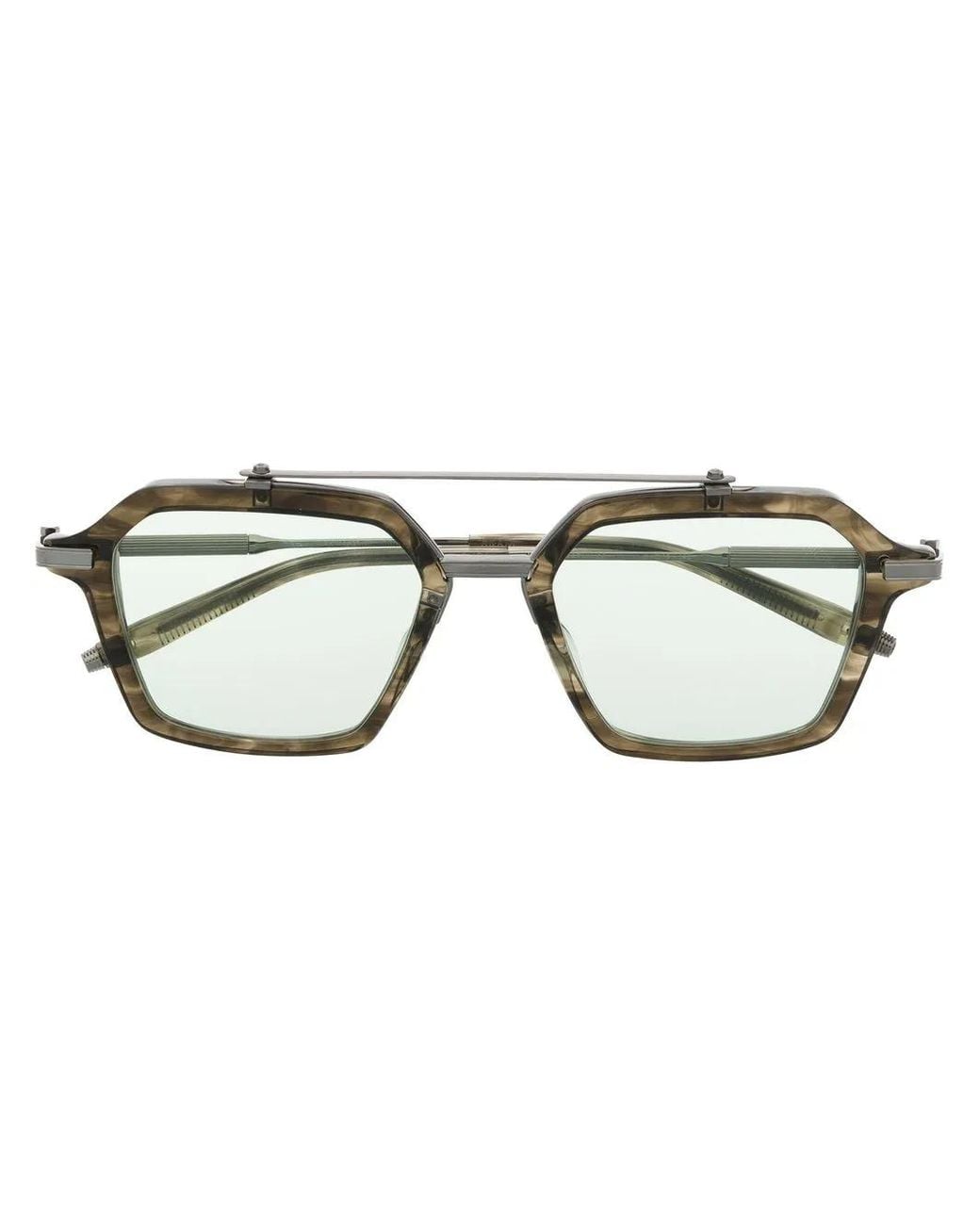 Akoni Multicolor Akari Square-Frame Sunglasses
