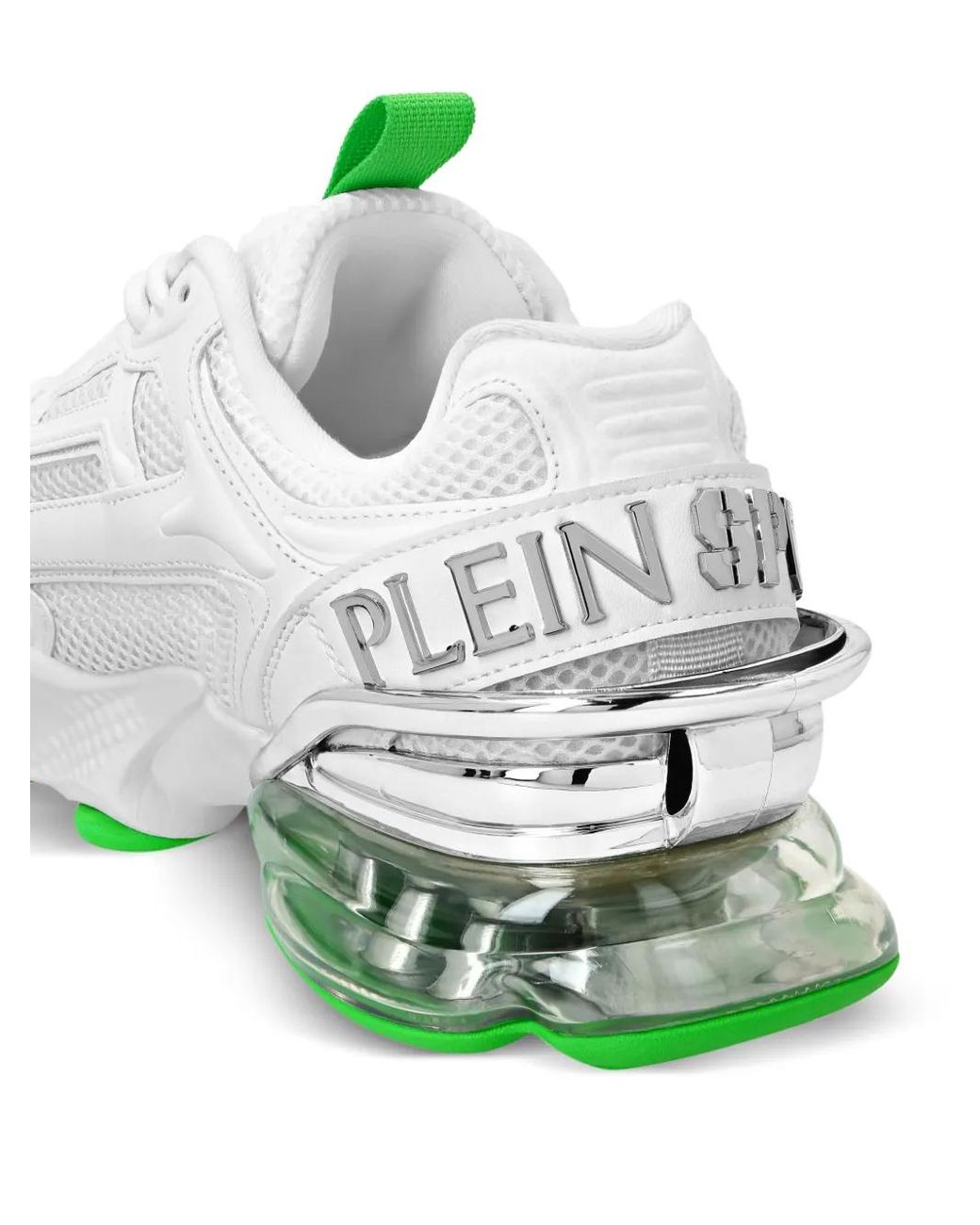 Philipp Plein White Runner Ps Thunder Mix Sneakers