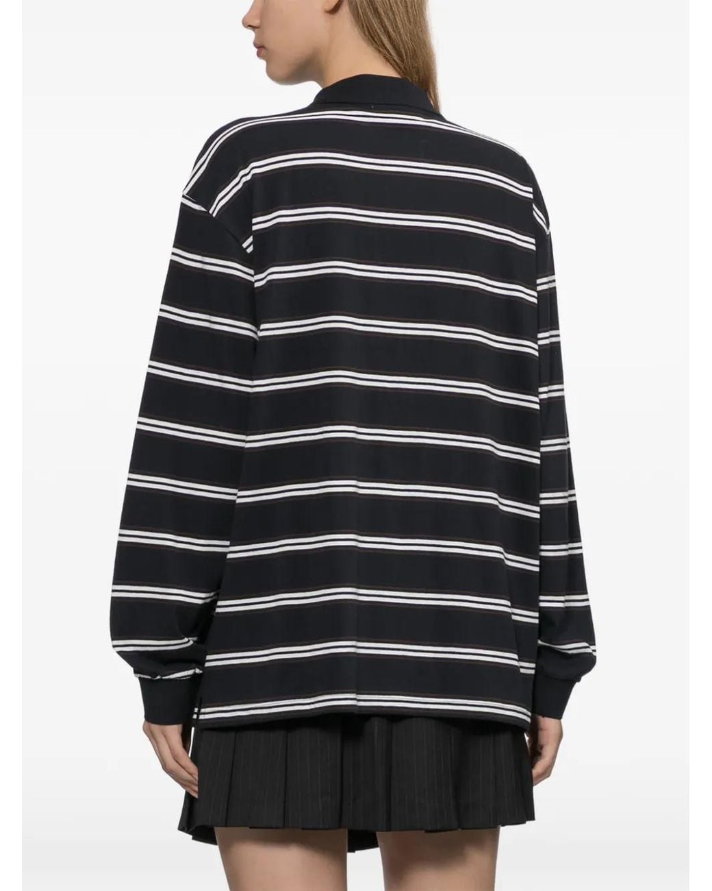 Polo A Rayas DUNST de color Black