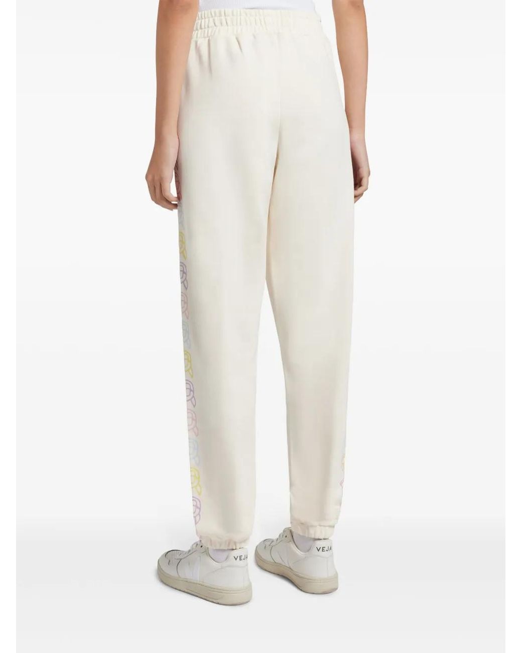 Karl Lagerfeld White Ikonik 20 Outline Track Pants