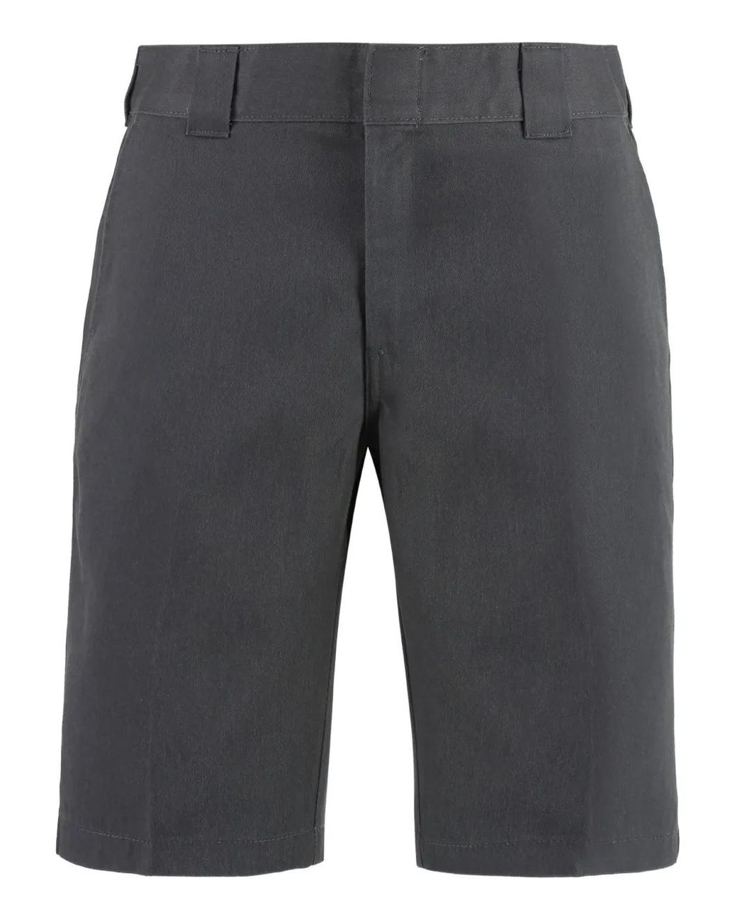 Dickies Gray Cotton Blend Shorts for men
