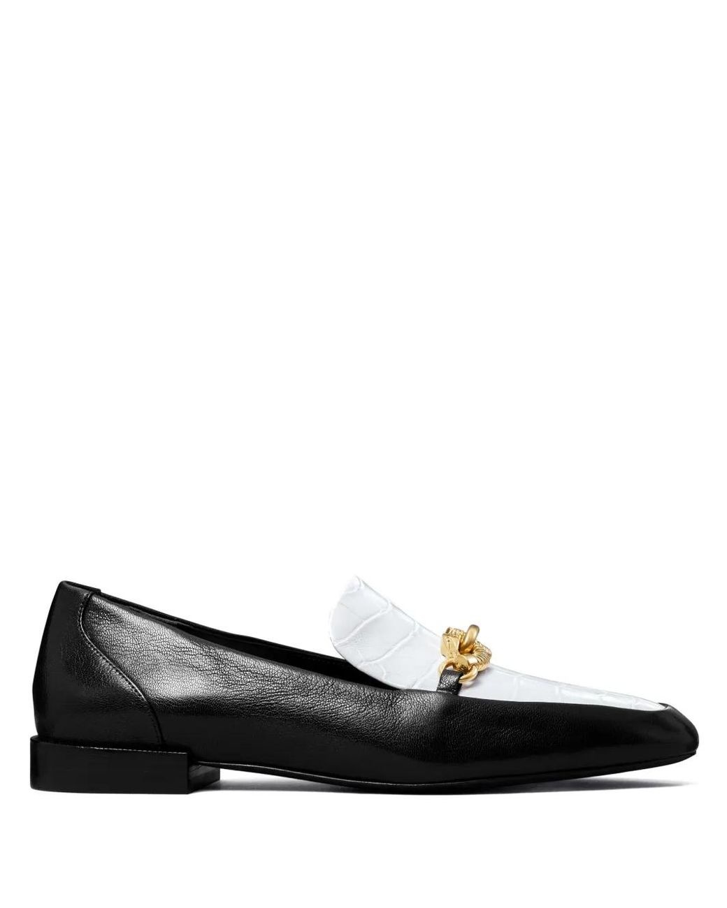 Tory Burch Black Jessa Loafers