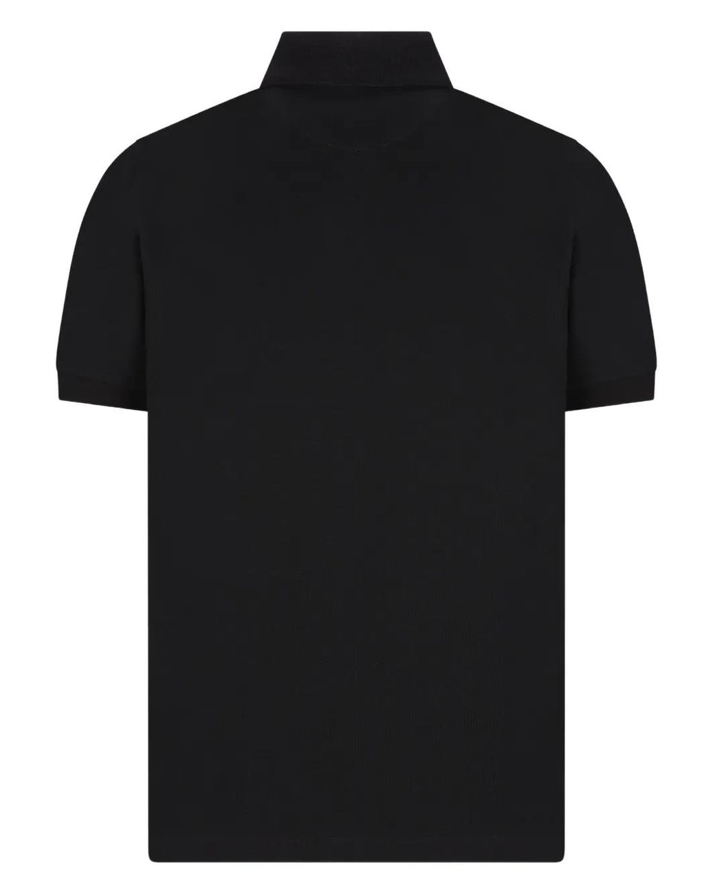 Fendi Black Polo Shirt With Logo for men