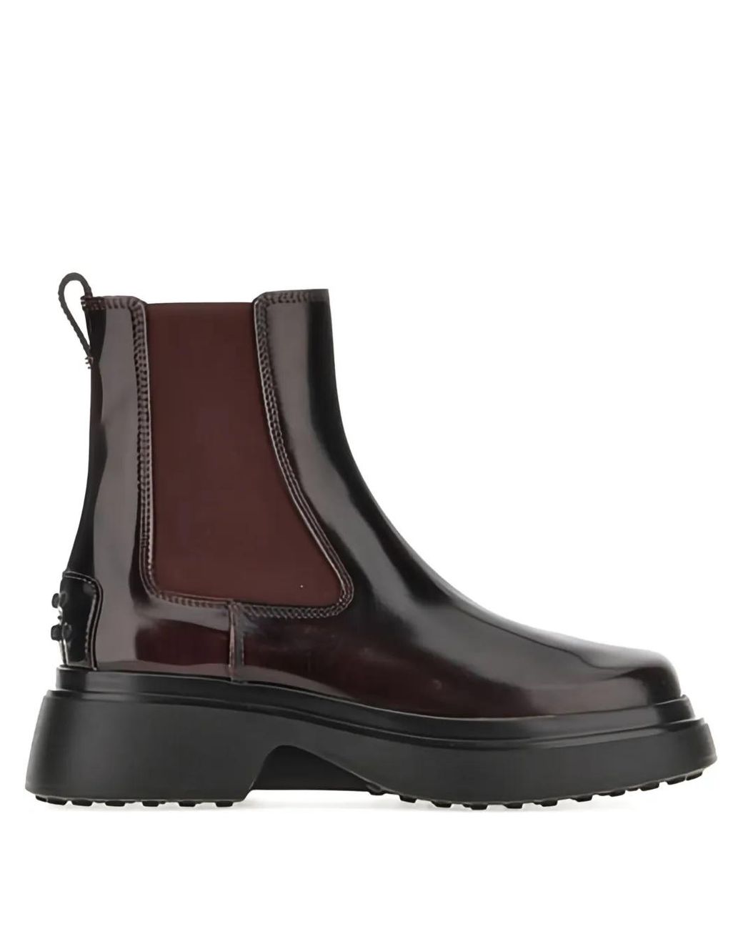 Tod's Brown Leather Chelsea Boots