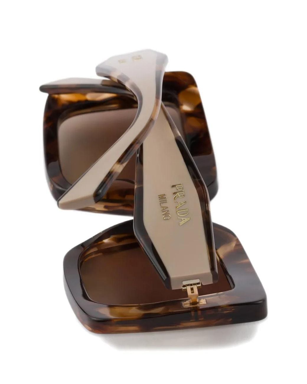 Prada Pink Sunglasses With Prada Logo