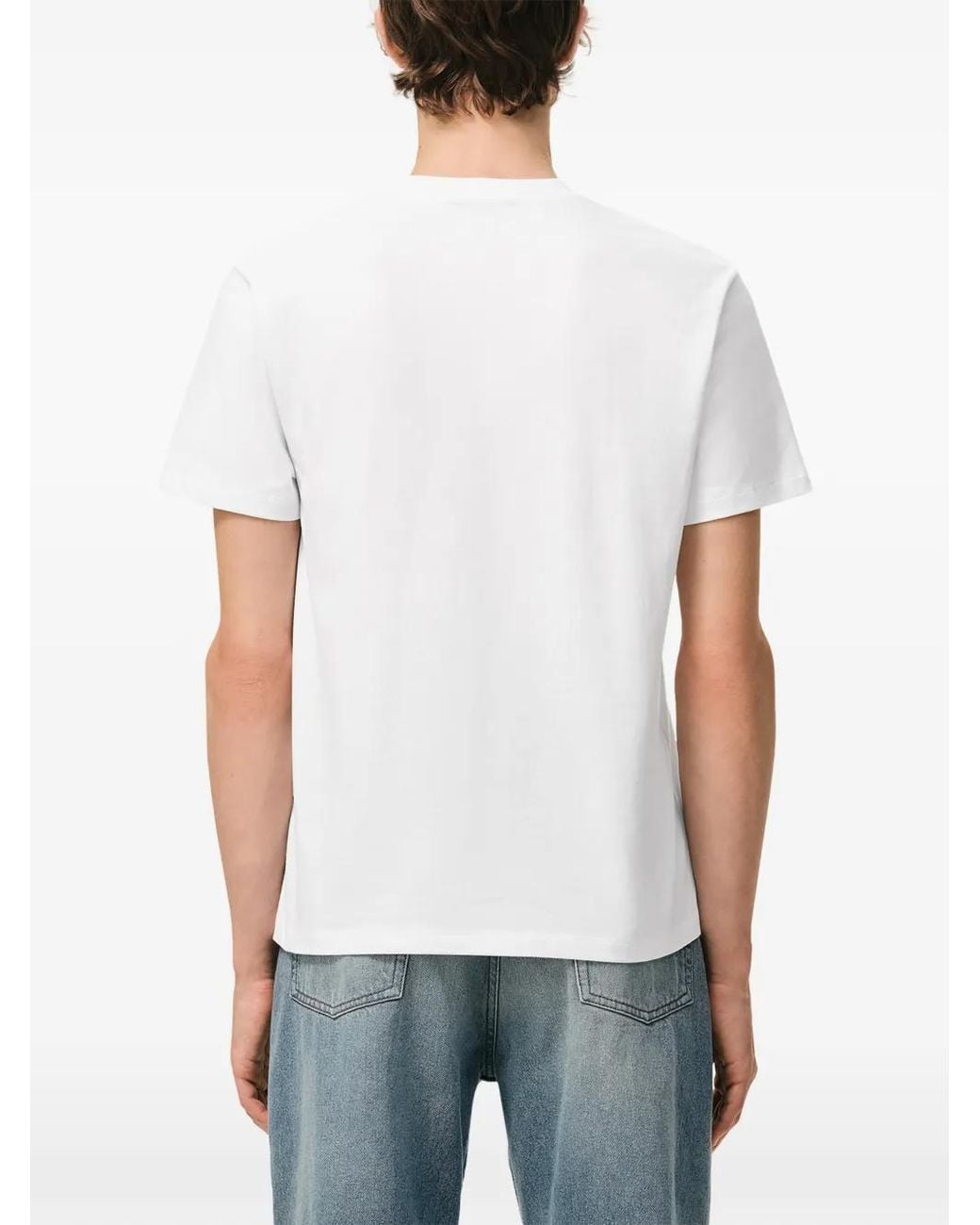 Chemise Ami De Cœur À Logo Brodé AMI en coloris White