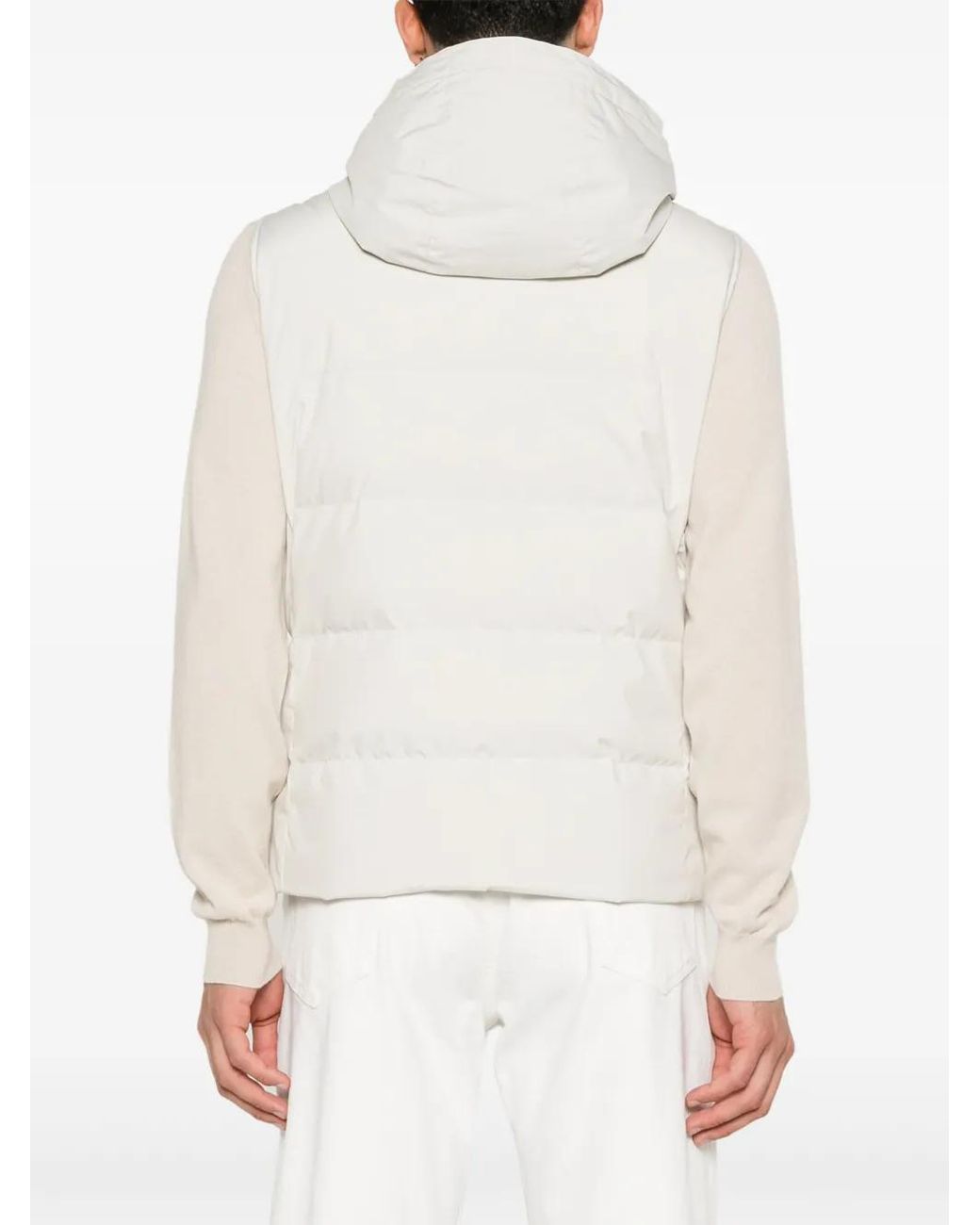 Montecore Gewatteerde Bodywarmer in het White voor heren