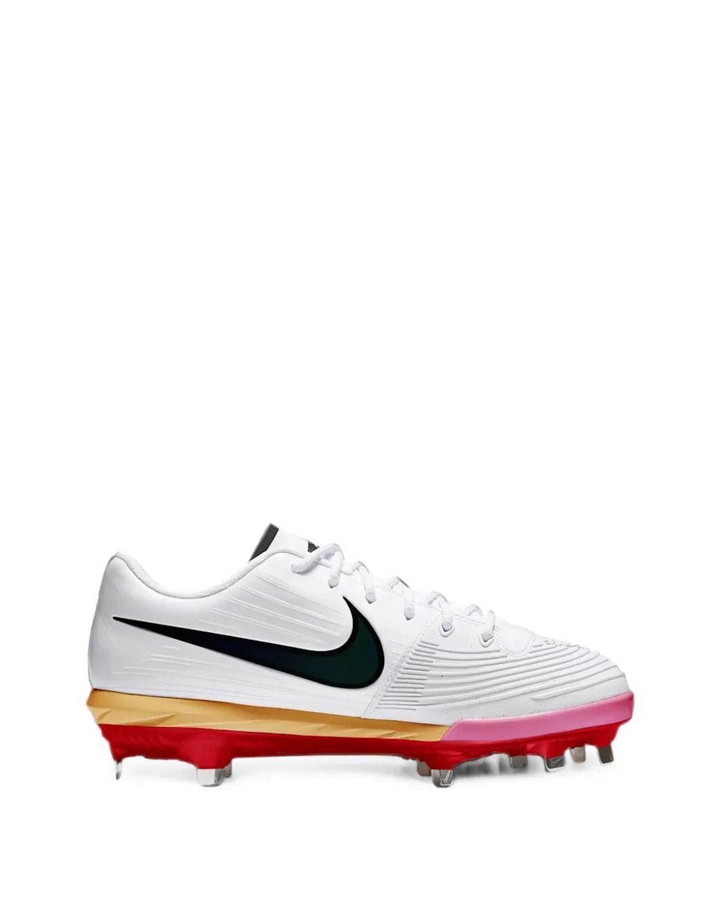 Nike White Lunar Hyperdiamond 3 Pro Sneakers