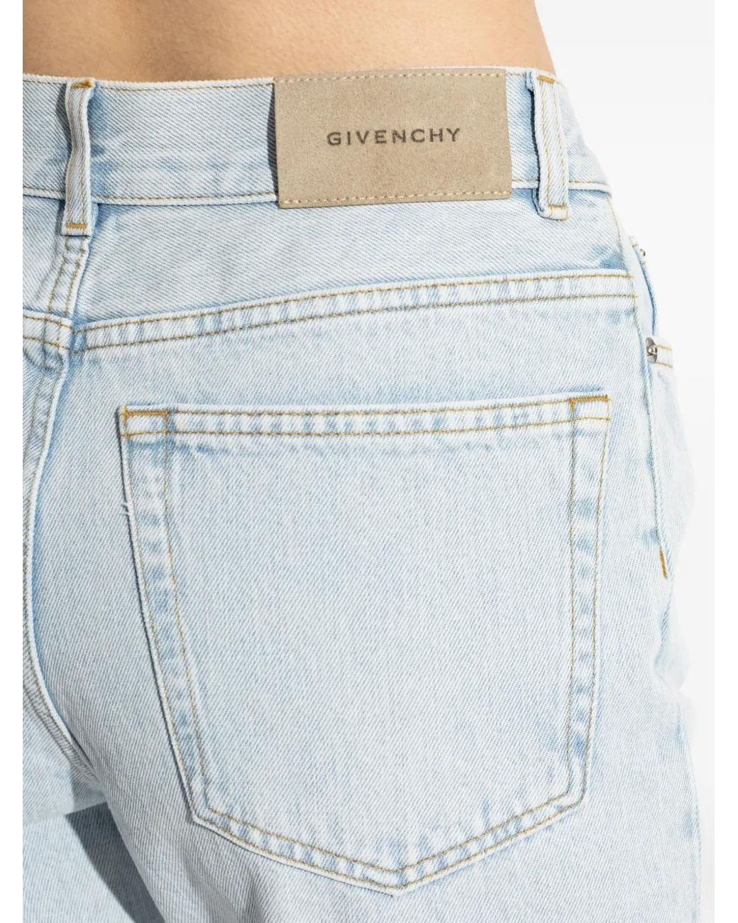 Givenchy Denim Broek in het Blue