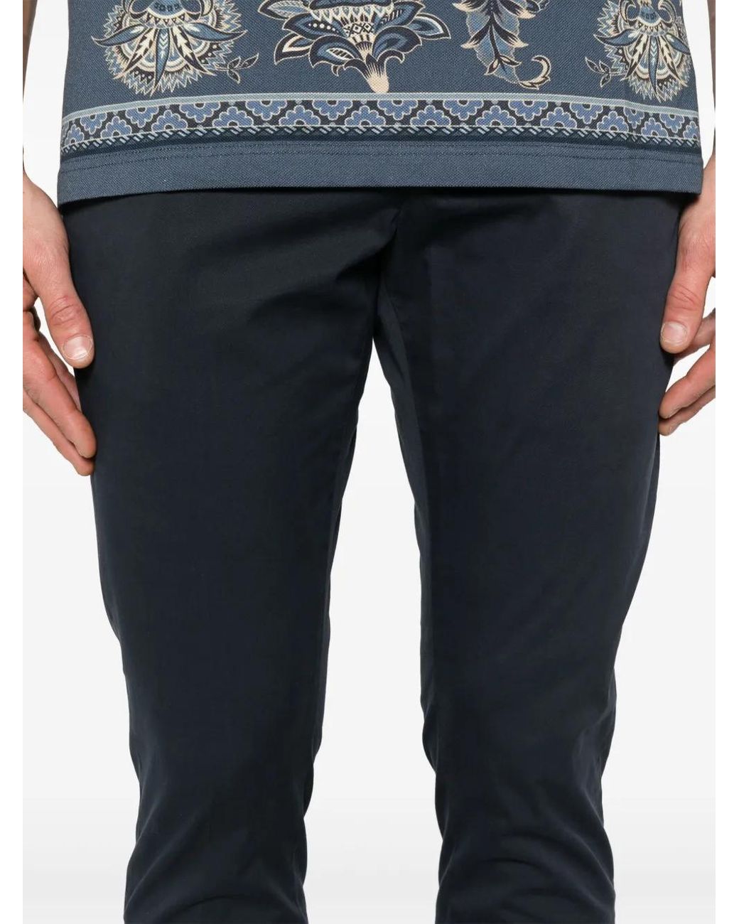 Dondup Blue Gaubert Chinos for men