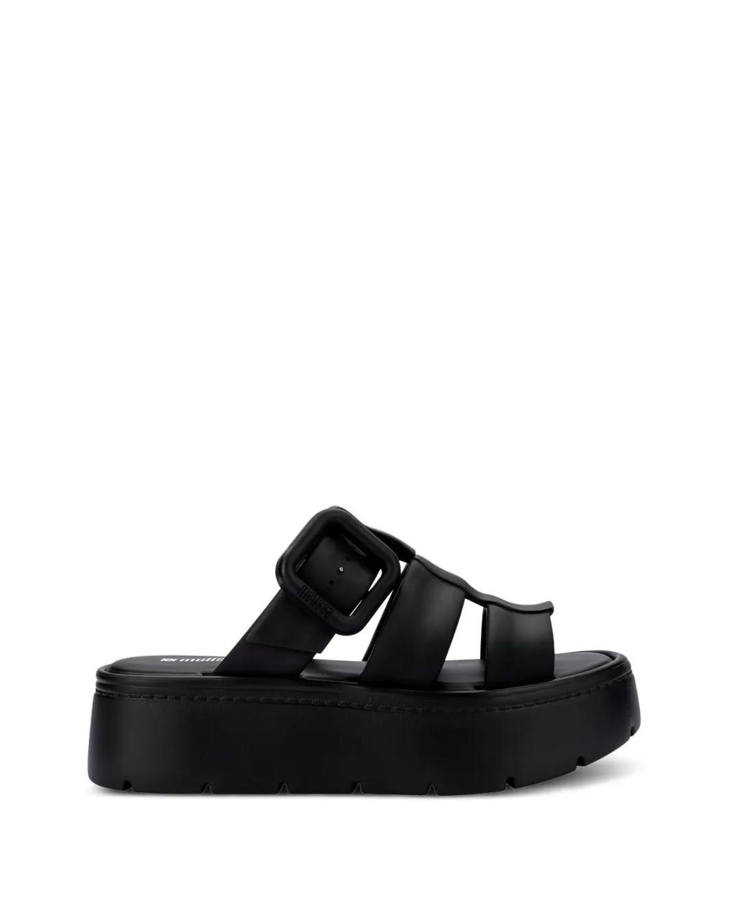 Melissa Black Pump Platform Sandals