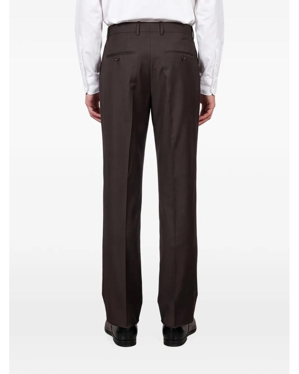 Tagliatore Gray Tailored Trousers for men
