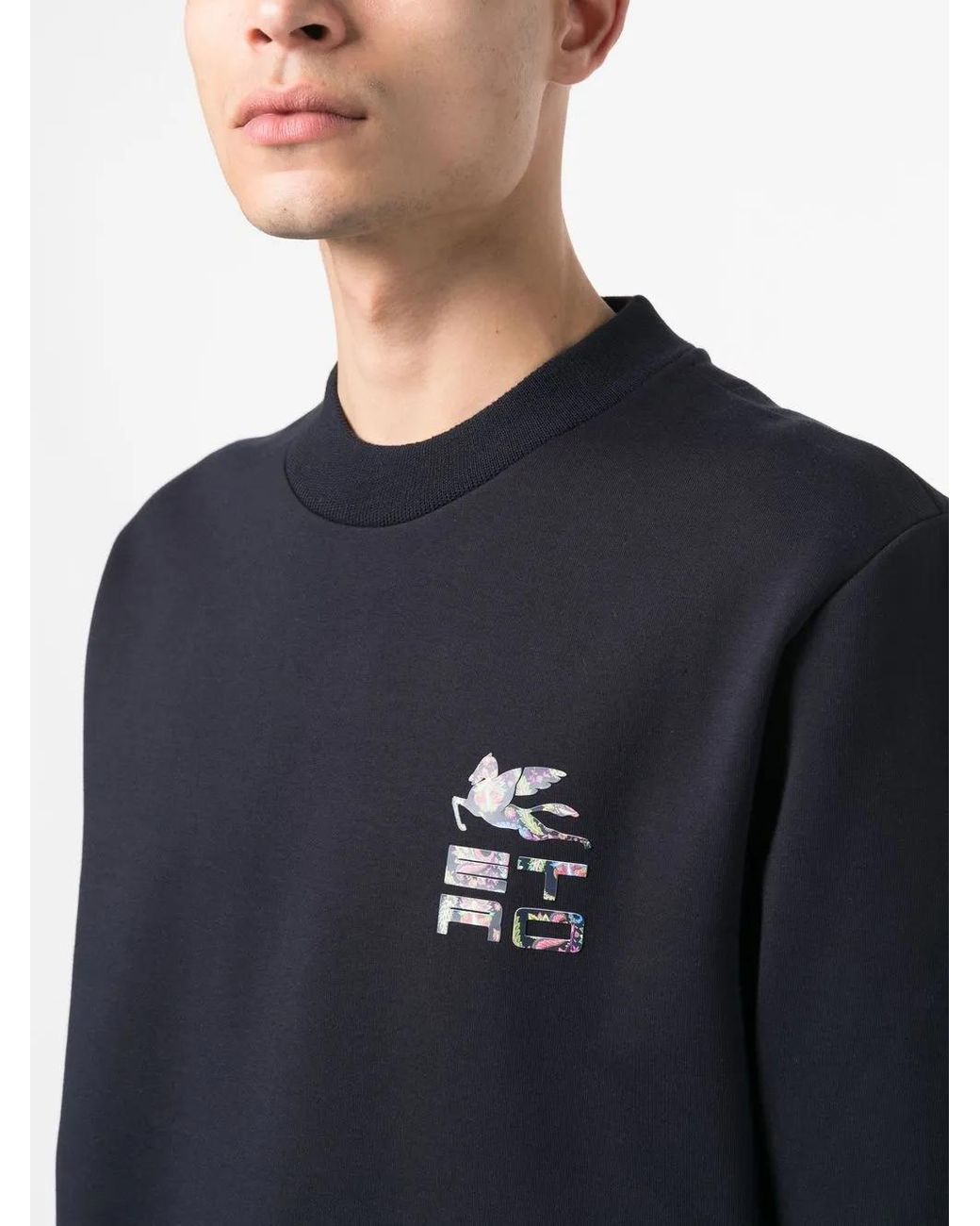 Etro Blue Sweaters for men