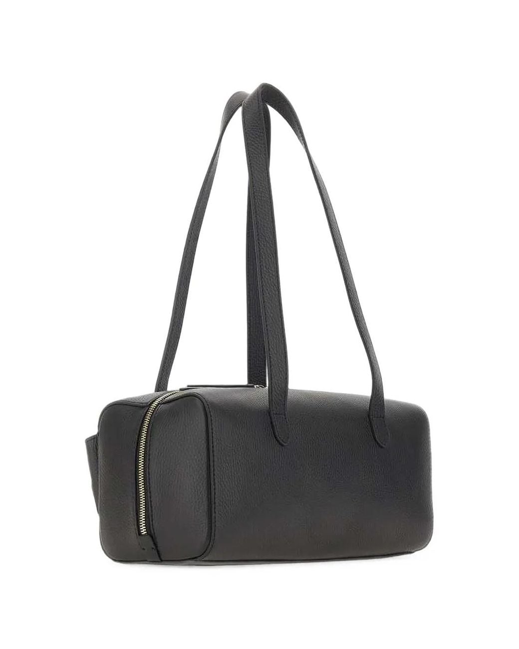Coccinelle Black Medium Mavery Pocket Logo-Print Shoulder Bag