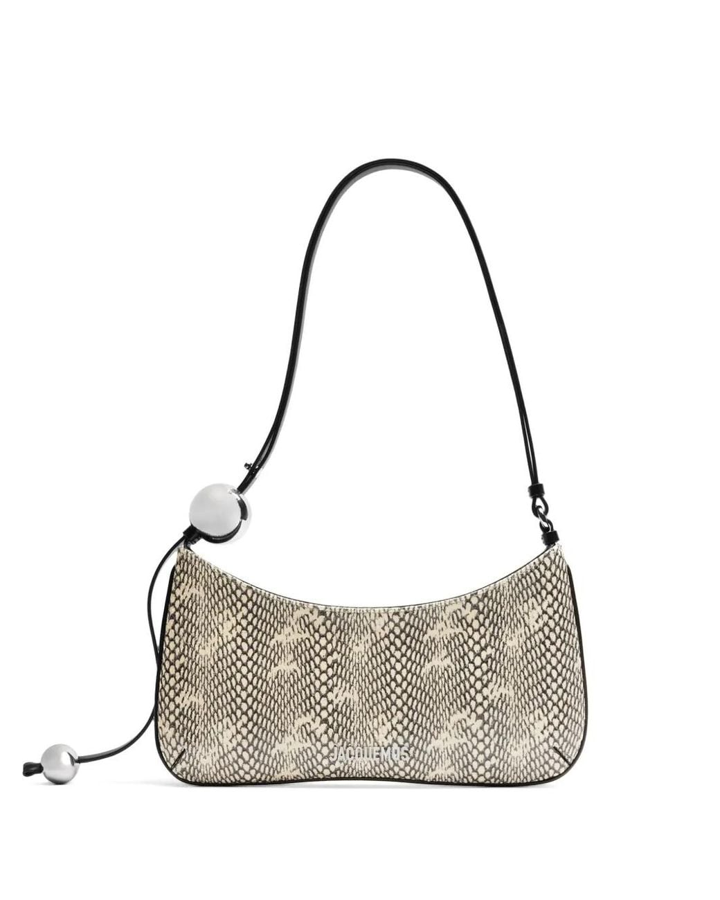 Jacquemus Metallic Le Bisou Perle Shoulder Bag