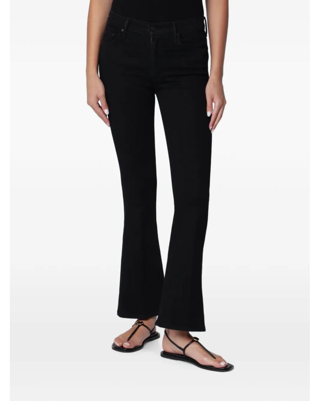 Mother Blue The Weekender Flared Jeans