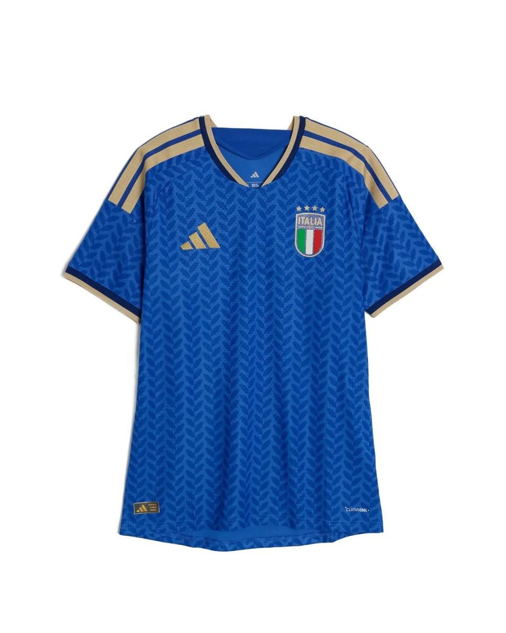 Adidas Blue Italy 26 Home Authentic Jersey for men