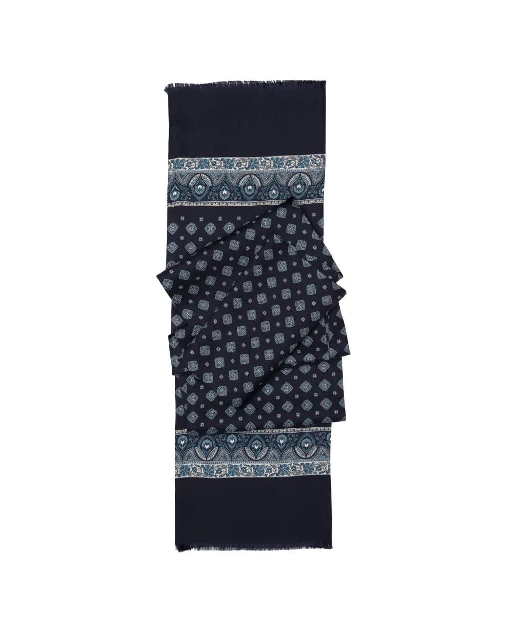 Elizabetta Blue Ancona Scarf for men
