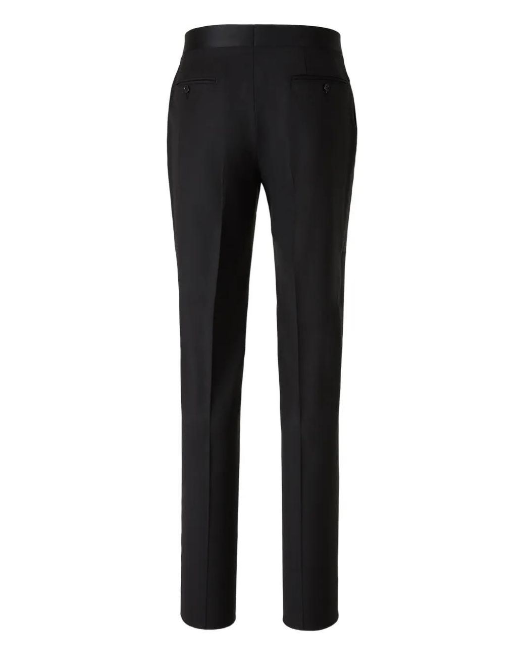 Canali Black Impeccabile Shawl-Lapel Button Suit for men