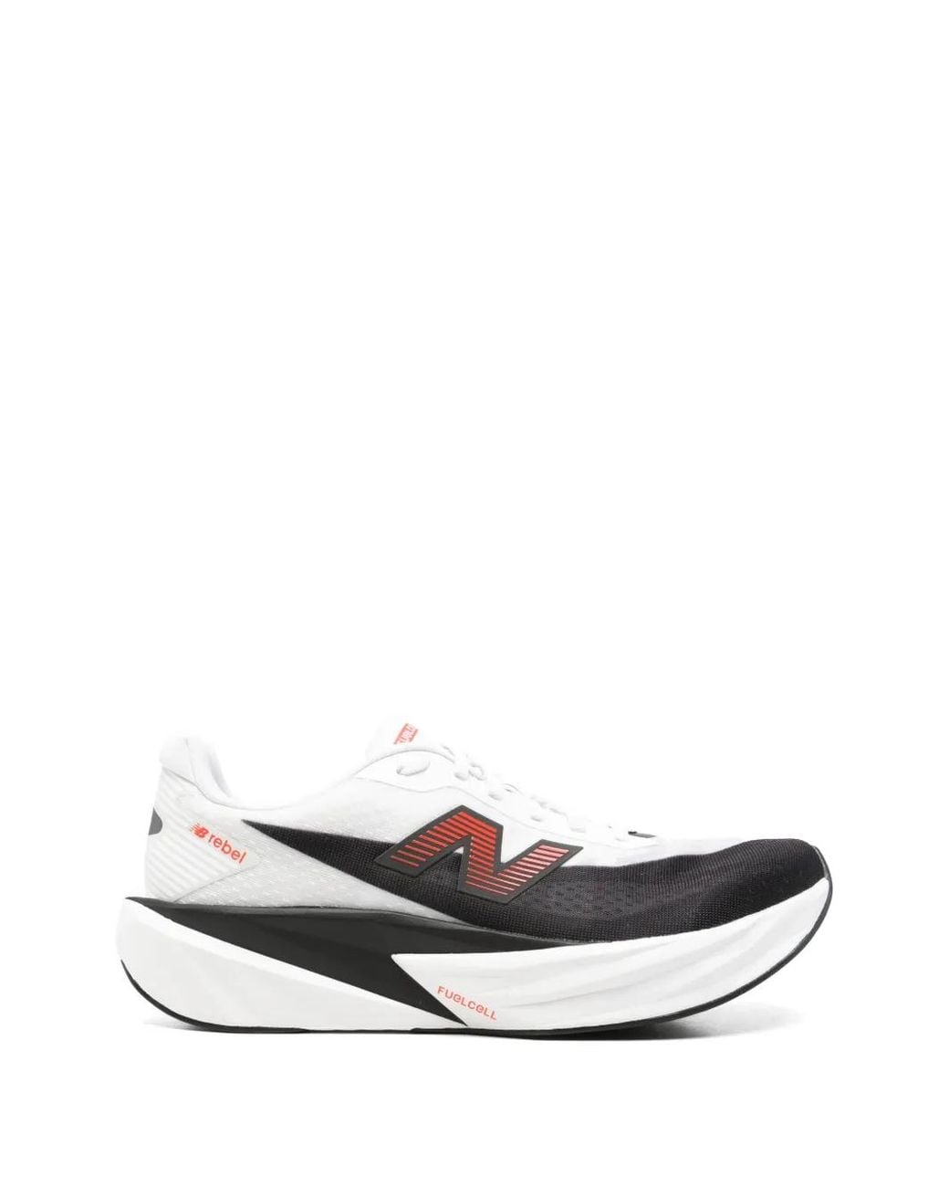 New Balance White Fuelcell Rebel for men